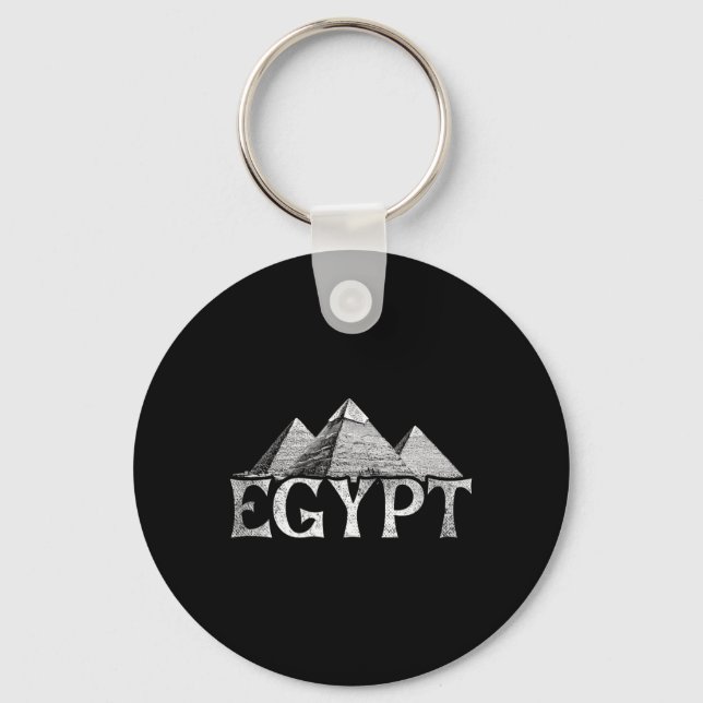 Egypten Semester Resa Pyramiderna  Nyckelring (Framsida)
