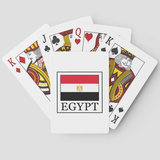Egypten Spel Kort (Baksidan)