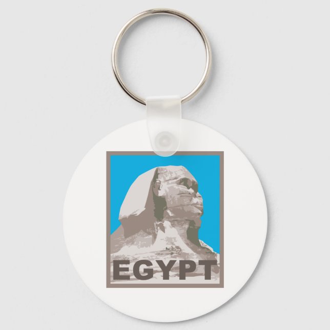 Egypten Sphinx Nyckelring (Framsida)