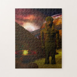 Egypten Stigning 3D Digital Art Pussel