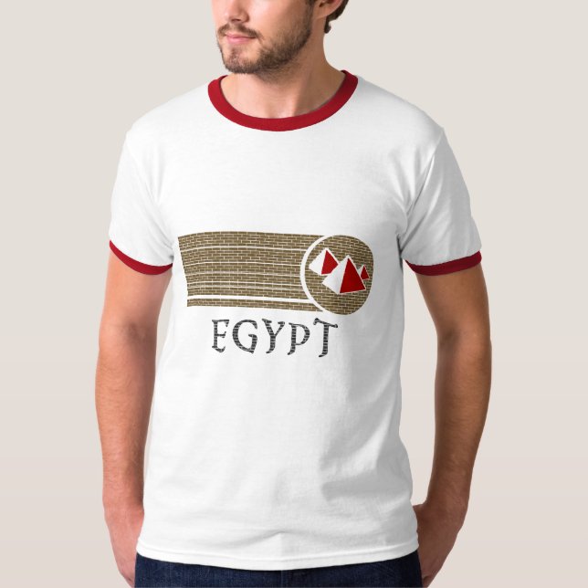 Egypten Stora Pyramid T-Shirt (Framsida)