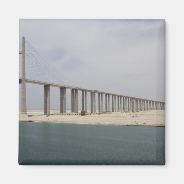 Egypten, Suezkanalen. Fredsbron aka Fred Magnet (Framsidan)