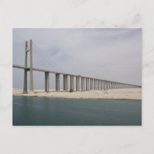 Egypten, Suezkanalen. Fredsbron aka Fred Vykort