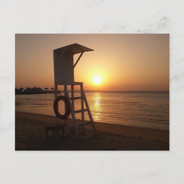 Egypten Sunset Vykort (Framsida)