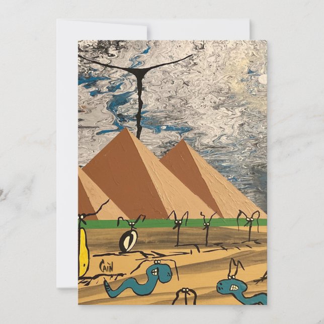 EGYPTEN TACK KORT (Framsida)