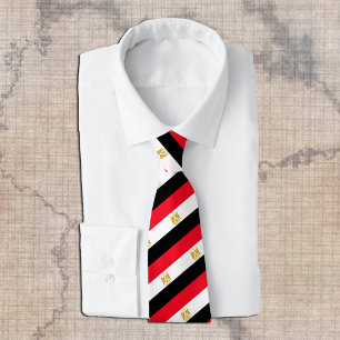 Egypten Ties, mode Egyptian Flagga, business Slips