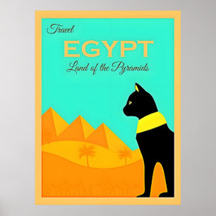 Egypten Travel Poster
