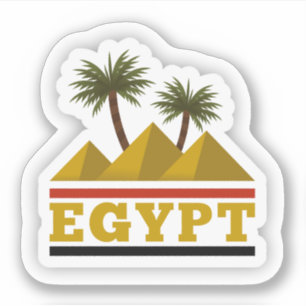 Egypten Travel Vinyl Sticker Klistermärken