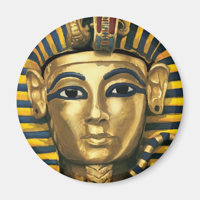 Egypten - Tutankhamon Magnet (Framsidan)
