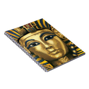 Egypten - Tutankhamun Anteckningsbok Med Spiral