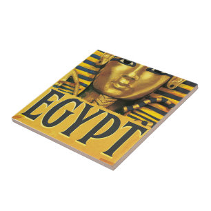 Egypten - Tutankhamun Kakelplatta