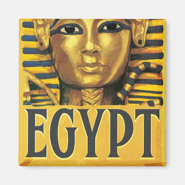 Egypten - Tutankhamun Magnet (Framsidan)