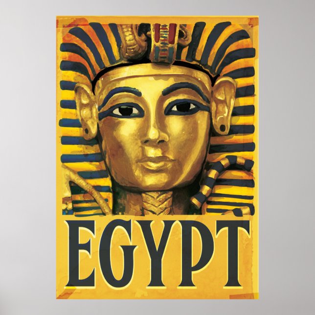 Egypten - Tutankhamun Poster (Framsidan)