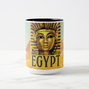 Egypten - Tutankhamun Två-Tonad Mugg