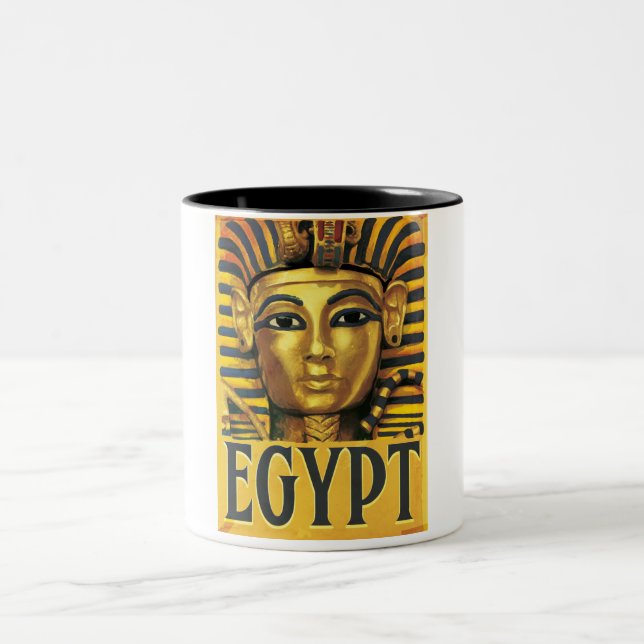 Egypten -Tutankhamun Två-Tonad Mugg (Center)