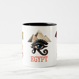EGYPTEN Två-Tonad MUGG