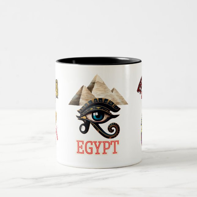 EGYPTEN Två-Tonad MUGG (Center)
