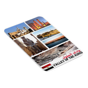 Egypten - Valley Kung - Mosaic - Magnet