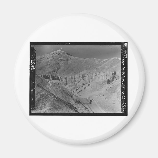 Egypten. Valley of Grav of the Kung c.1936 Magnet (Framsidan)