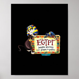 Egypten Vbs 2025 Josefs resa Vbs Gud Kristna Poster