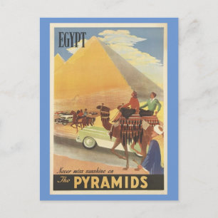 Egypten Vintage resor vykort
