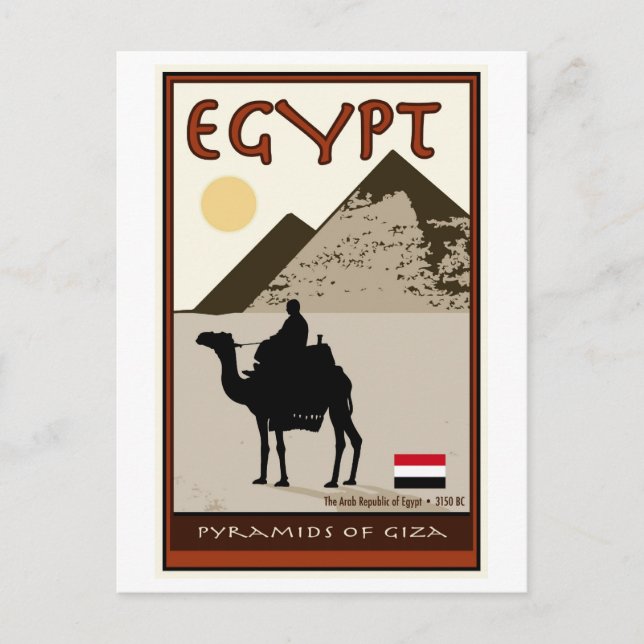 Egypten Vykort (Framsida)
