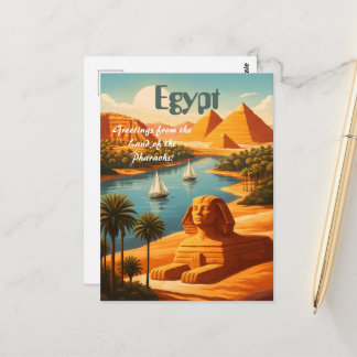 Egypten Vykort