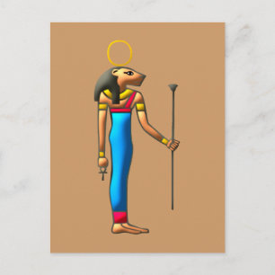 Egyptenen Ägyptische Löwengöttin Sekhmet Sachmet l Vykort