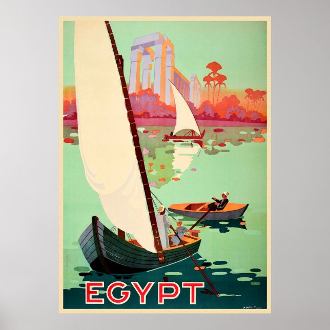 Egyptenen Nilfloden Poster (Framsidan)