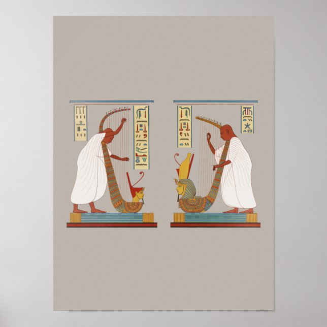 Egyptenen Ramses III Ancient Poster (Framsidan)