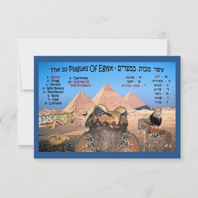 Egyptenens 10 sidor (Framsida)