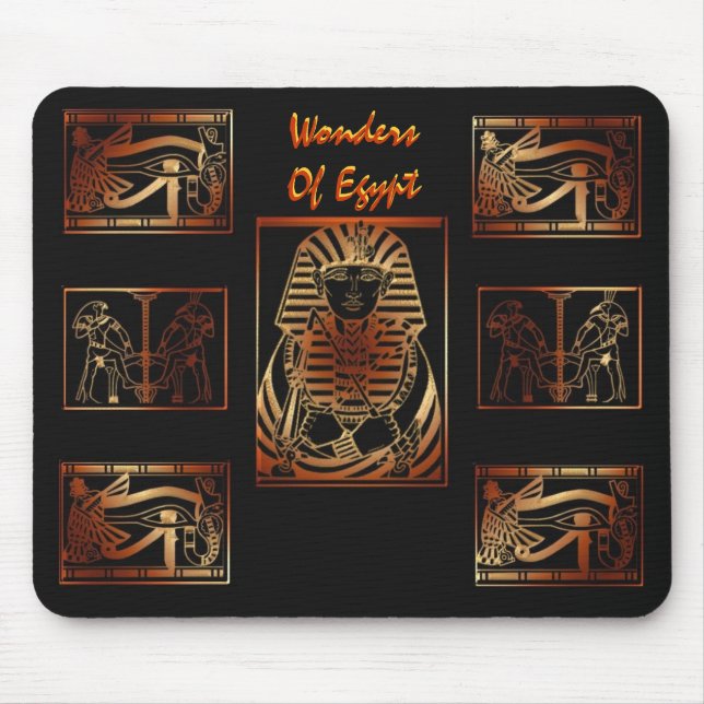 Egyptenens frågor musmatta (Framsidan)