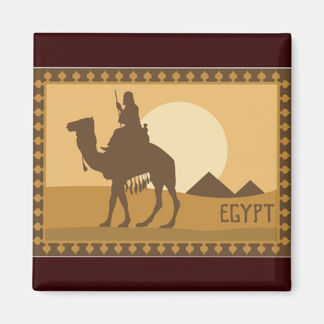 Egyptenens Logotyp Magnet (Framsidan)