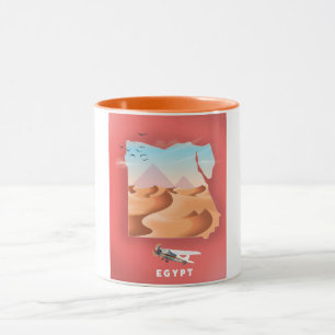 Egyptenens reseaffisch mugg