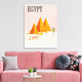 Egyptenens väggkonst canvastryck