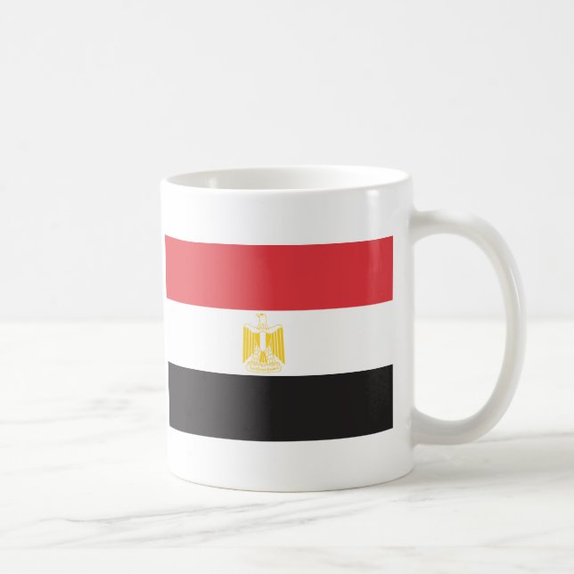Egyptenflagga Kaffemugg (Höger)