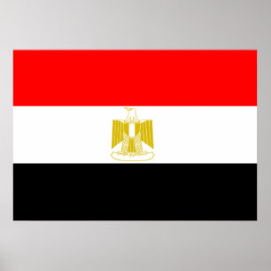 Egyptenflagga Poster