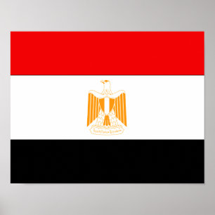 Egyptenflagga Poster