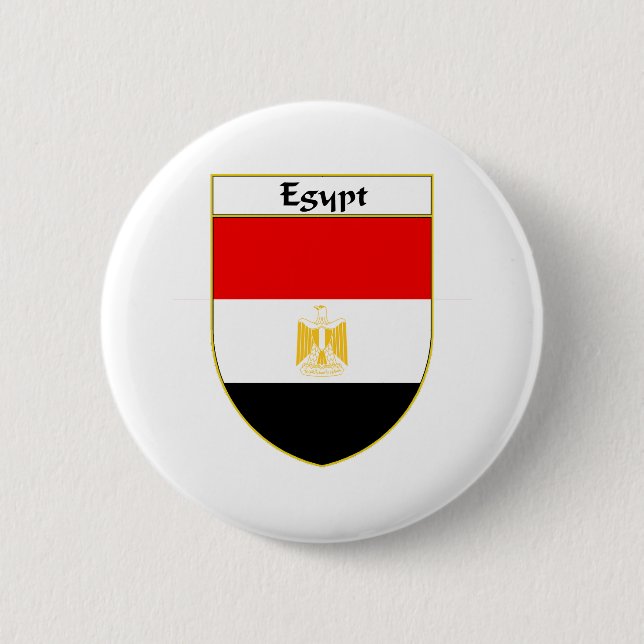 Egyptenflagga skyddar knapp (Framsida)