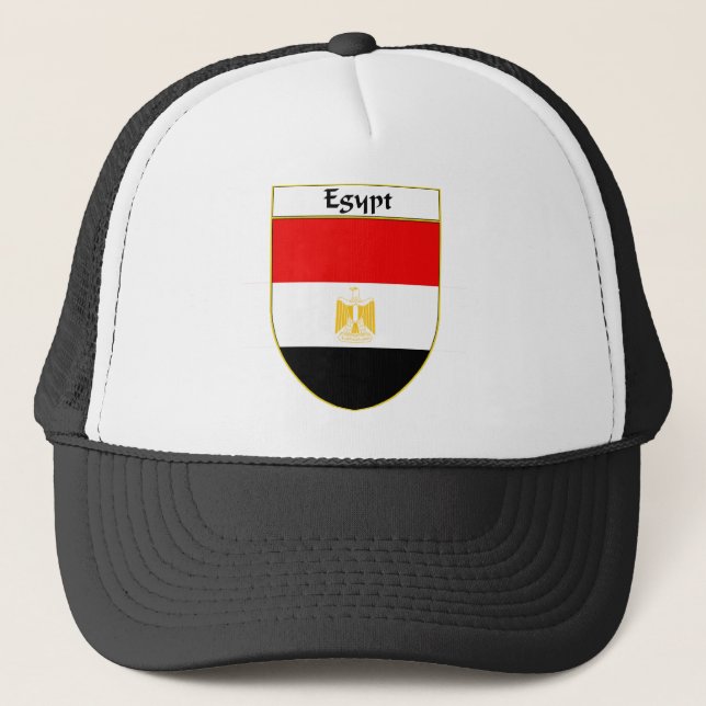 Egyptenflagga skyddar truckerkeps (Framsida)