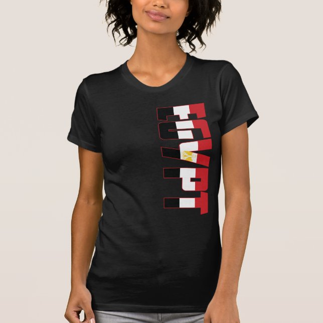 Egyptenflagga T Shirt (Framsida)