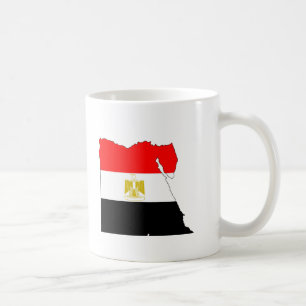 Egyptenflaggakarta Kaffemugg