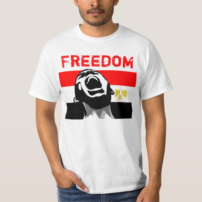 Egyptenfrihet Tee Shirt (Framsida)