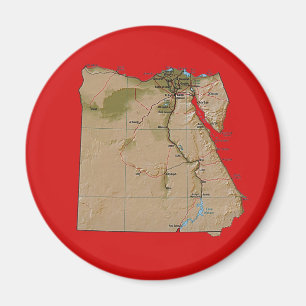 Egyptenkartamagnet Magnet