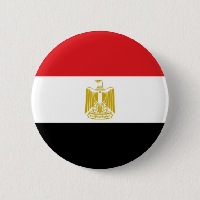 Egyptens flagga knapp (Framsida)