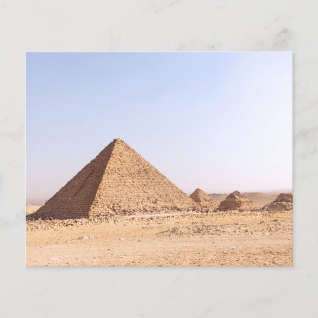 Egyptens pyramider flygblad (Framsidan)