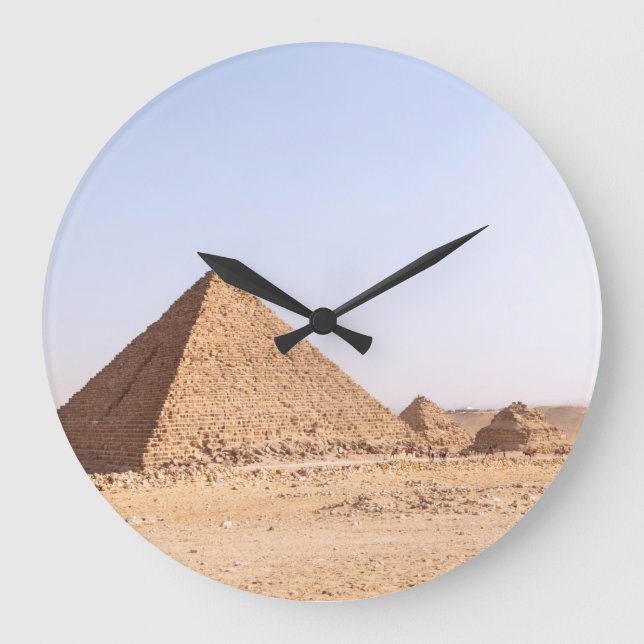 Egyptens pyramider stor klocka (Framsida)