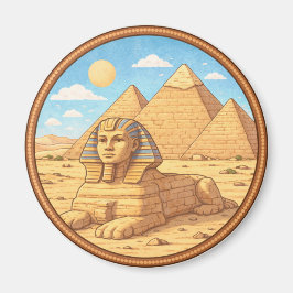 Egyptens Sfinx Magnet