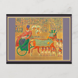 Egyptian ANIMALS Vykort