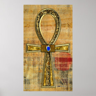 Egyptian Ankh Kor Poster